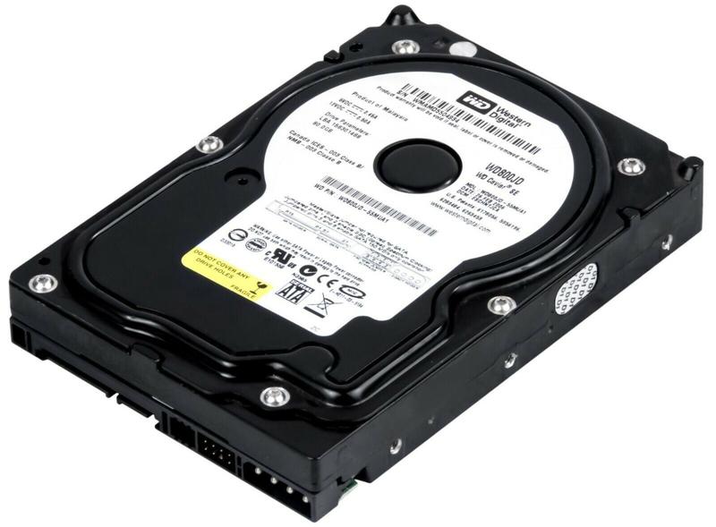 Imagem de Hd Sata Western Digital Black 80gb 7.2k 3.5 Wd800jd-08lsa0