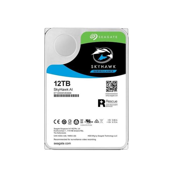 Imagem de HD Seagate SkyHawk AI 12TB 3.5 Sata