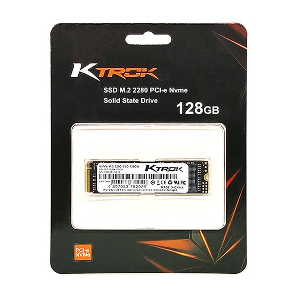 Imagem de Hd Ssd 128Gb Ktrok Leitura 900Mb/S Gravação 500Mb/S M.2 2280