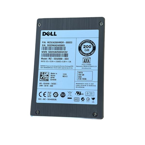Hd Ssd 200gb Dell Mod. Mz-5ea2000-0d3 Dell Interprise - HD Externo