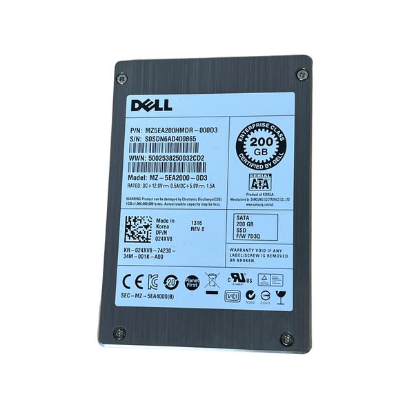 Hd Ssd 200gb Dell Mod. Mz-5ea2000-0d3 Dell Interprise - HD Externo