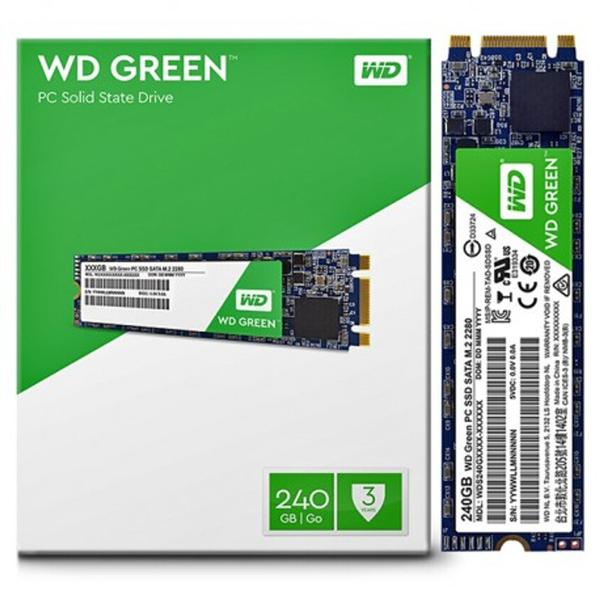 Imagem de HD SSD M.2 240GB WDS240G2G0B - Western Digital,