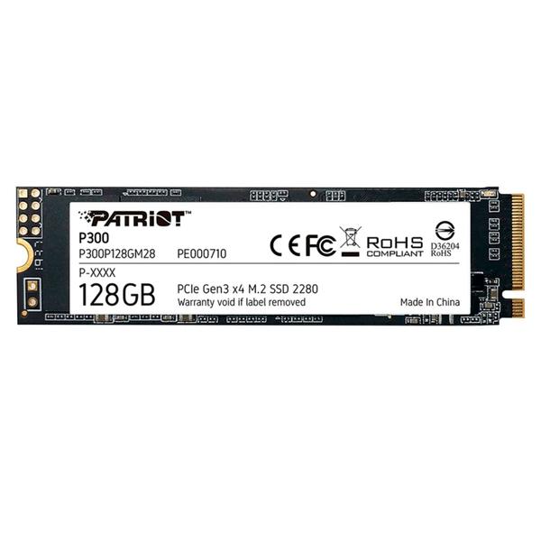 Imagem de Hd Ssd Patriot M.2 128gb 2280 Pci-e Gen3 X4 P300p128gm28