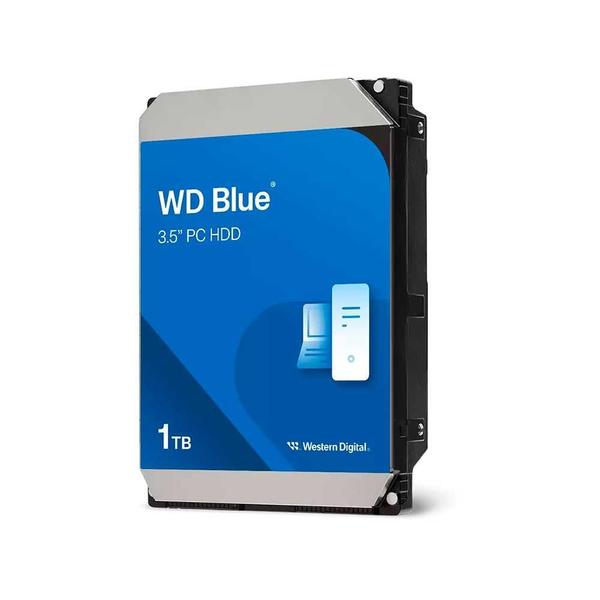 Imagem de HD WD Blue, 1TB, 3.5", 5400RPM, 64MB, SATA 6GB/s - WD10EARZ