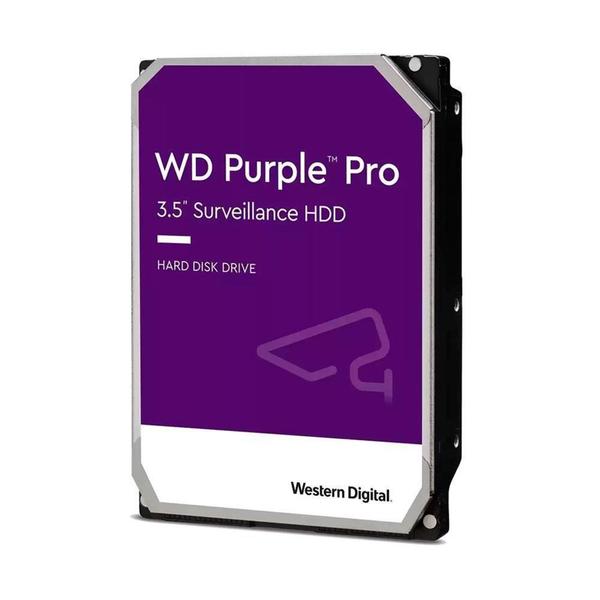 Imagem de HD WD Purple Pro 10TB, 7200RPM, Cache 256MB, 3.5", SATA - WD101PURP