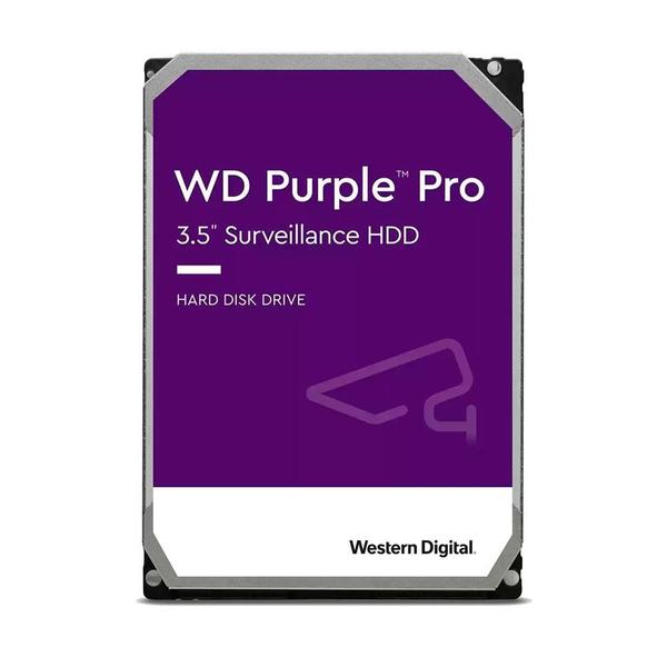 Imagem de HD WD Purple Pro 12TB, 7200RPM, Cache 256MB, 3.5, SATA - WD121PURP