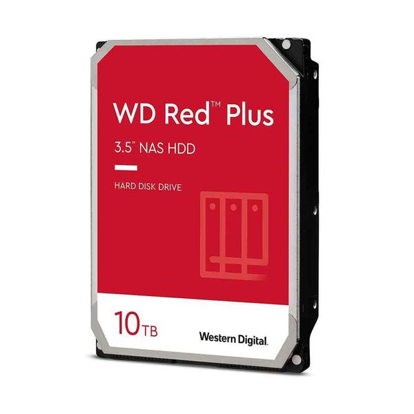 Imagem de HD WD Red Plus NAS 10TB para Servidor 3.5" - WD101EFBX