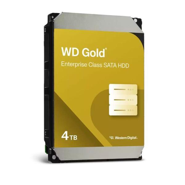 Imagem de HDD Servidor Western Digital Gold 4TB SATA 6GB/s 7200RPM 256MB 3.5