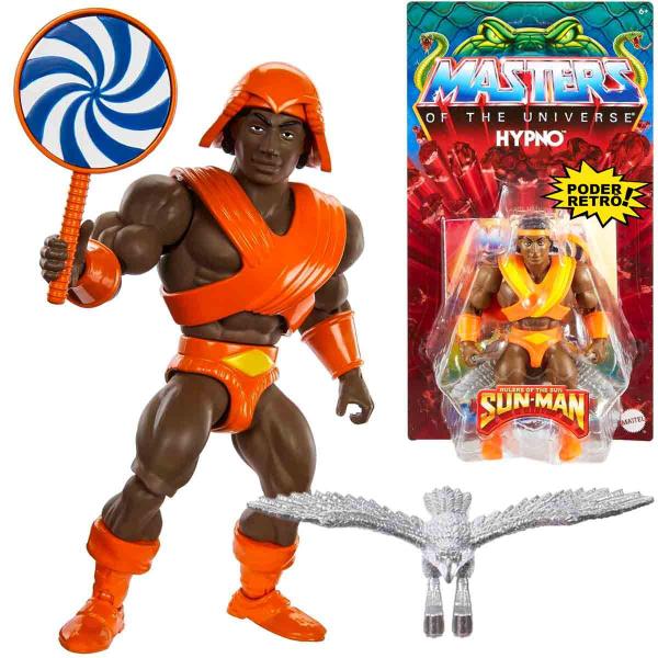 Imagem de He-Man Boneco Hypno Sun-Man + Acessórios Mestres do Universo - Mattel HKM71