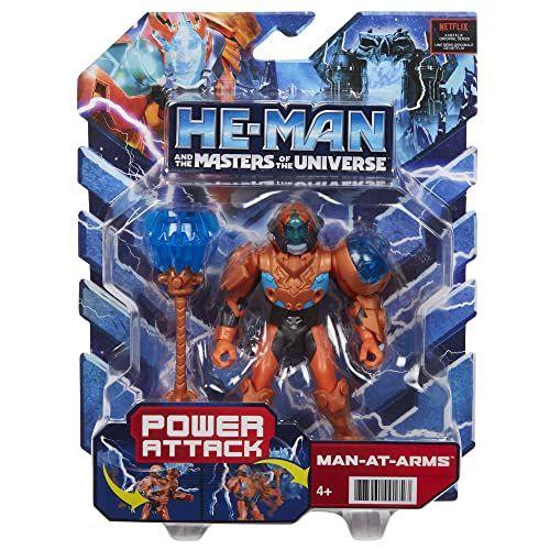 Imagem de He-Man e Os Mestres do Brinquedo do Universo, Homem-de-Armas Duncan Figura de Ação, Movimento de Ataque de Poder e Acessório, Personagem herói motu