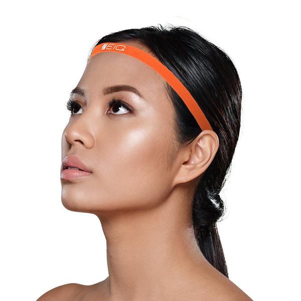 Imagem de Head Band Sport Zeiq - Kit 3 Unidades (bordô, laranja e azul sky)