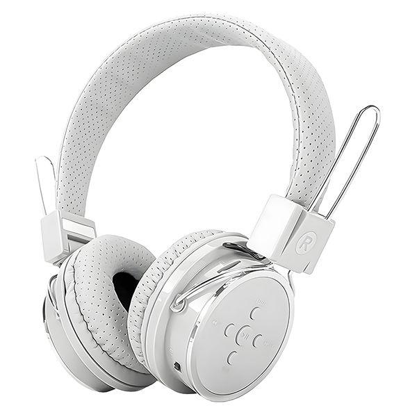 Imagem de Headphone B-05 Wireless Bluetooth MP3 FM Micro SD com Microfone para Chamadas - Branco