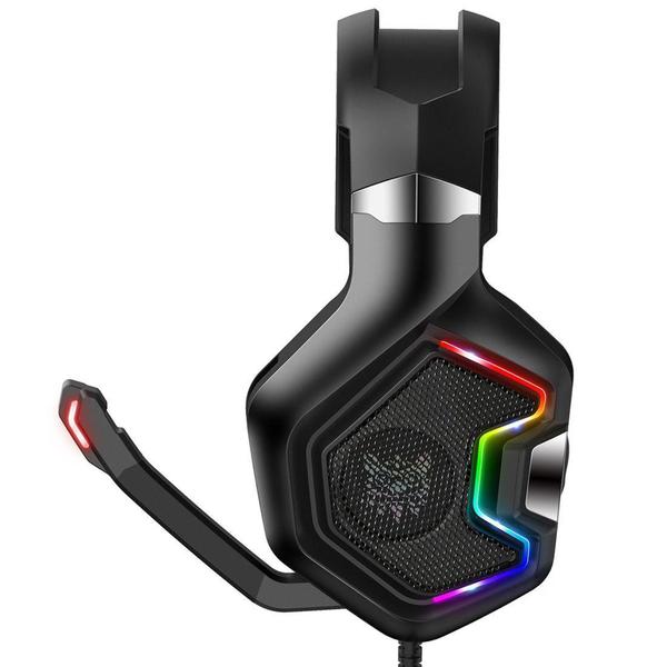 Imagem de Headphone Gamer 7.1 Headset C Led RGB PC Consoles Celular - Kp-489