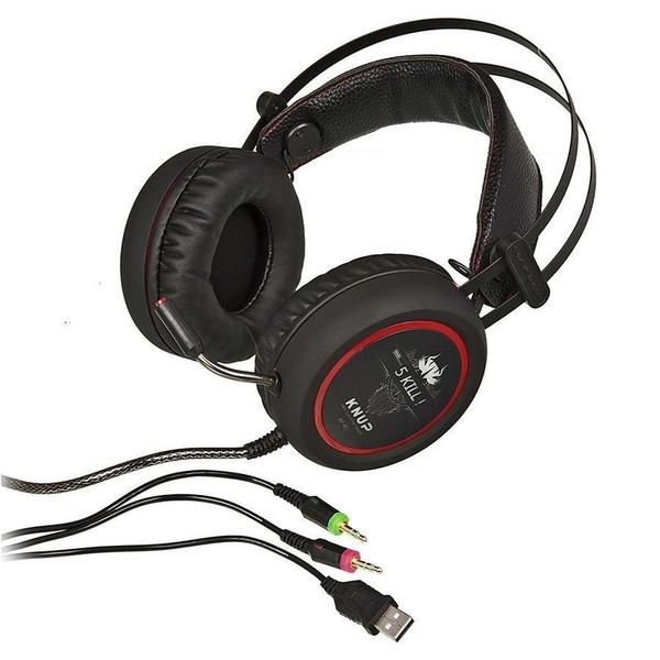 Imagem de Headphone Gamer Over-ear Surround 7.1 P2 USB KP-401 Knup