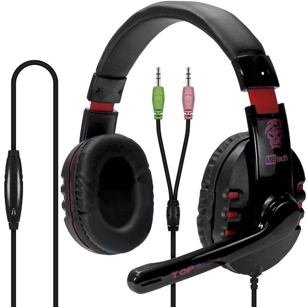 Imagem de Headphone Gamer Profissional com Controle de Volume HG01 - Mb Tech