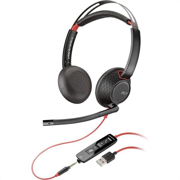 Imagem de Headset Blackwire C5220 Usb-a 80r97aa Poly HP