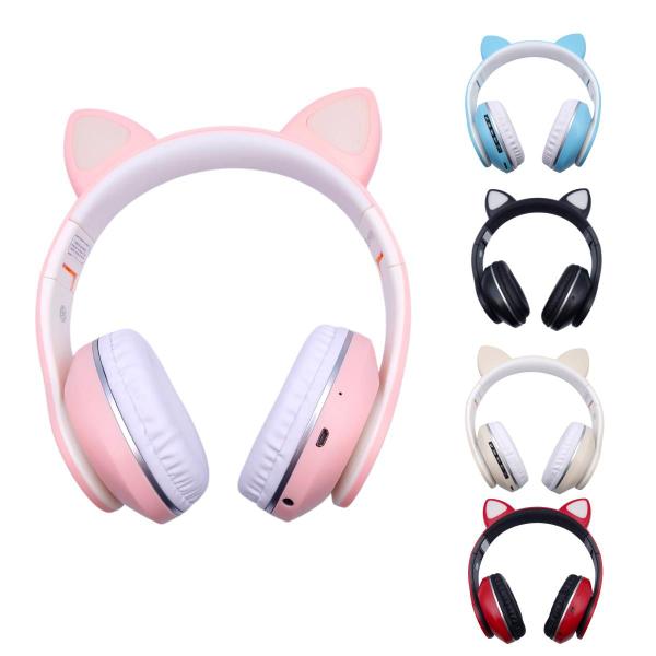 Imagem de Headset Bluetooth 5.0 Wireless Orelhas de Gatinho com Luz Decorativa RGB - Onistek