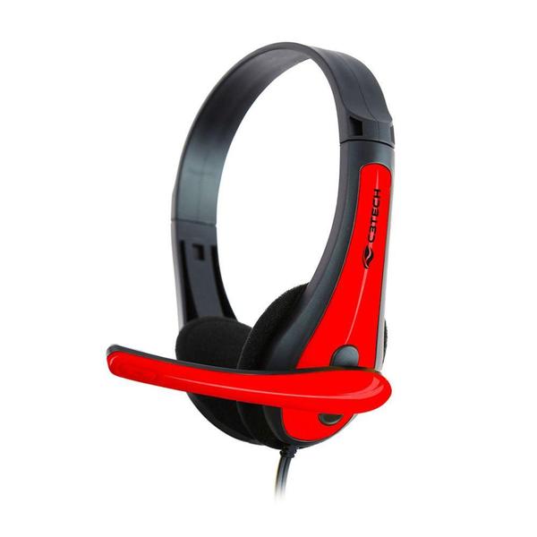 Imagem de Headset C3Tech, Acoplamento Circumaural Microfone omnidirecional, som estéreo