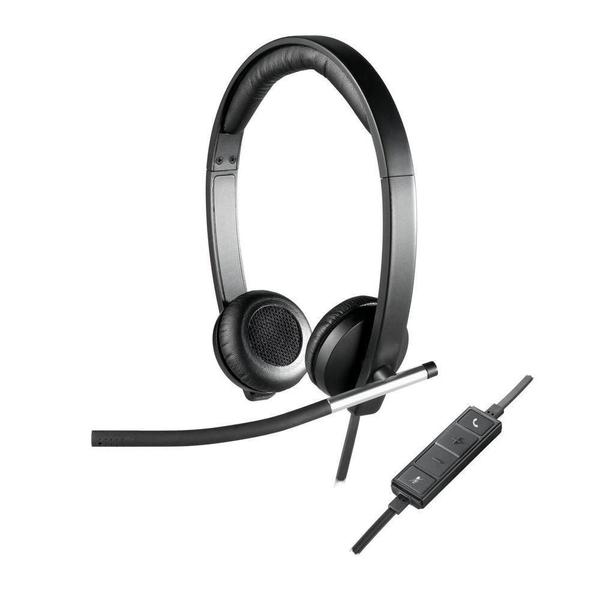 Imagem de Headset com Microfone H650E Estereo USB Logitech