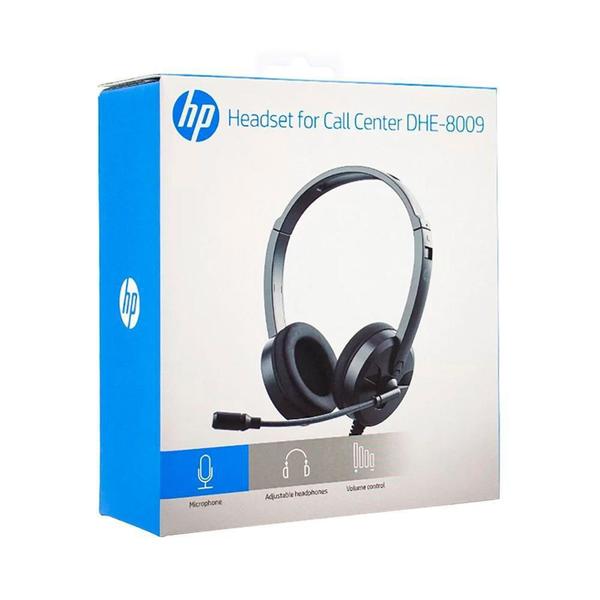 Imagem de Headset Dobrável HP DHE-8009, P2, Driver 50mm, Preto - 194R3AA