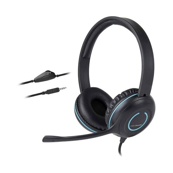 Imagem de Headset estéreo com Plugue P2 e saída única de cabo