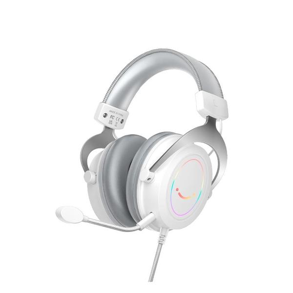 Imagem de Headset Fifine H3, RGB, USB, PS4, PS5, XBOX, Branco - H3W