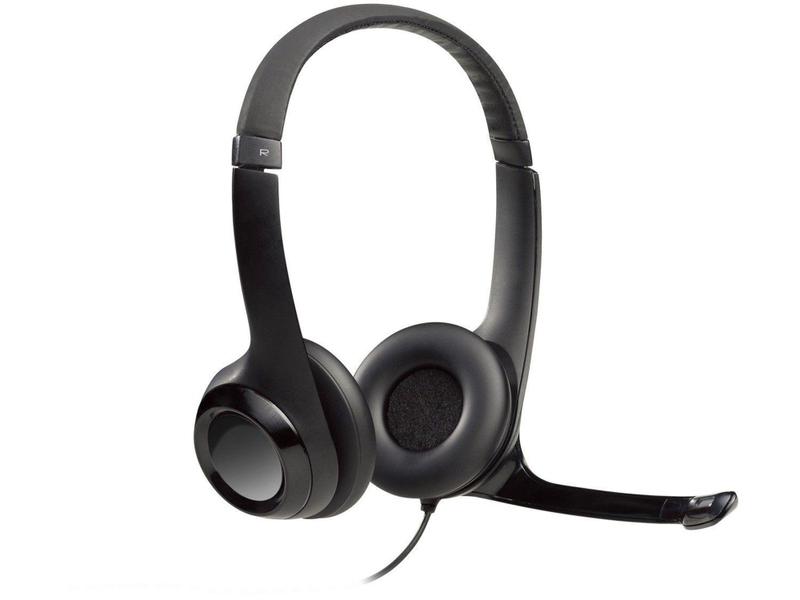 Imagem de Headset Fone de Ouvido com Microfone USB Preto H390 Logitech