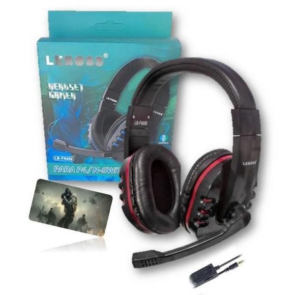 Imagem de Headset Fone De Ouvido Gamer Jogos Microfone Leboss Fn606 - Concise Fashion Style