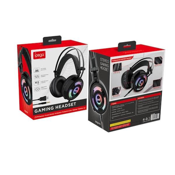 Imagem de Headset Fone Para Jogos Com Fio Usb Rgb Gaming Ipega Pg-R008