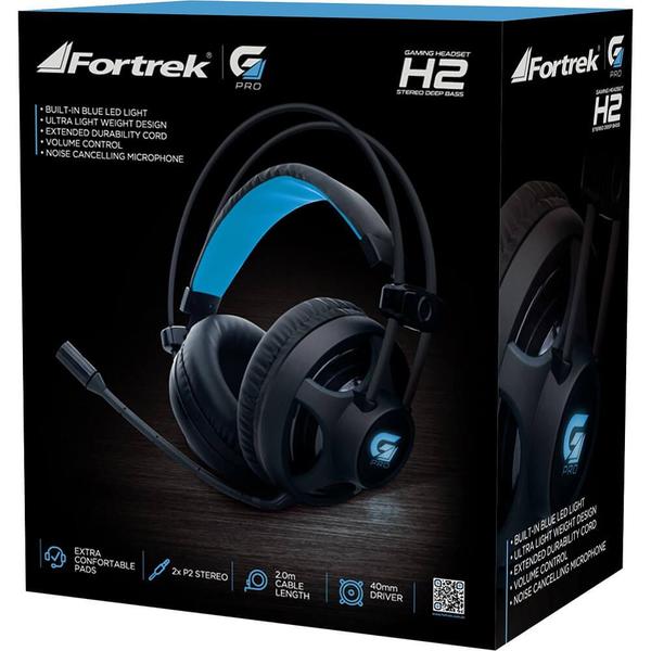 Imagem de Headset Fortrek Gamer Pro H2 LED