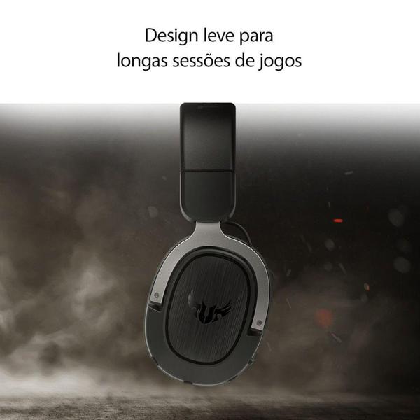 Imagem de Headset Gamer Asus Tuf Gaming H3 7.1 P2 Gun Metal