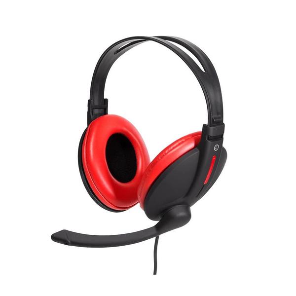 Imagem de Headset Gamer Bright Conexão P2 com Haste Regulável Microfone Integrado Modelo 0206 Preto