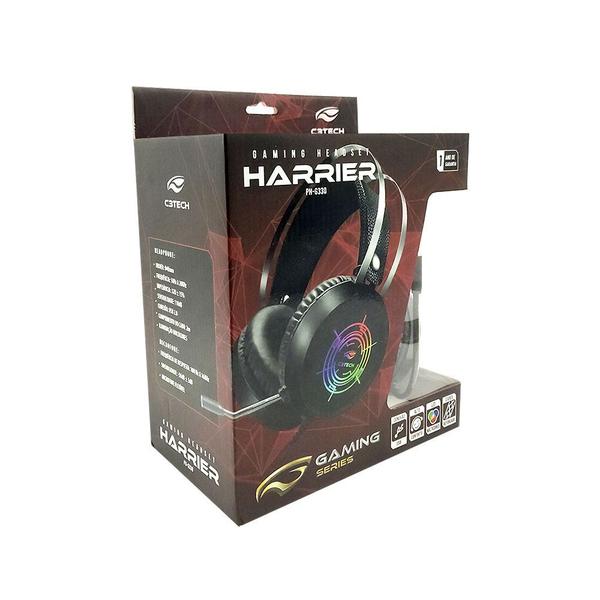 Imagem de Headset Gamer C3Tech Harrier Com Microfone 40mm Usb PH-G330BKV2 - C3Tech