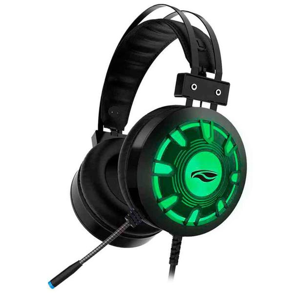 Imagem de Headset Gamer C3Tech Kestrel PH-G720BK - Com Microfone - Conector USB - Preto com LED RGB