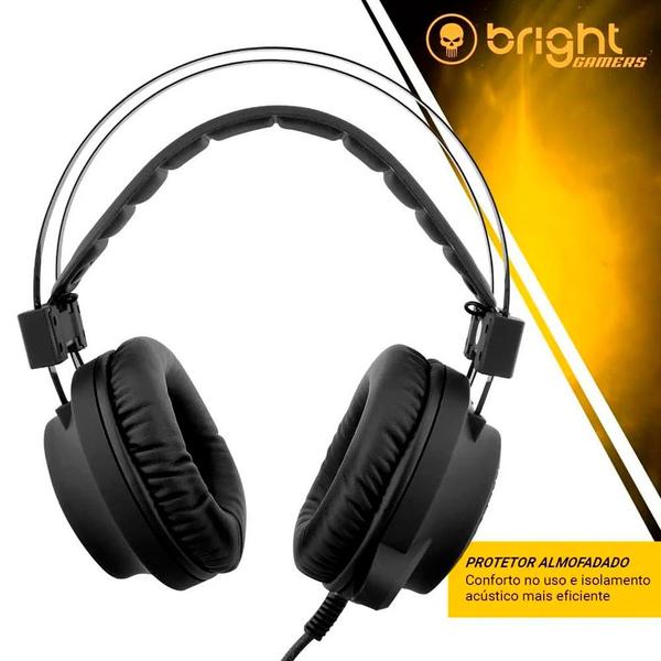 Imagem de Headset Gamer com Led Bright 7.1 Surround 591