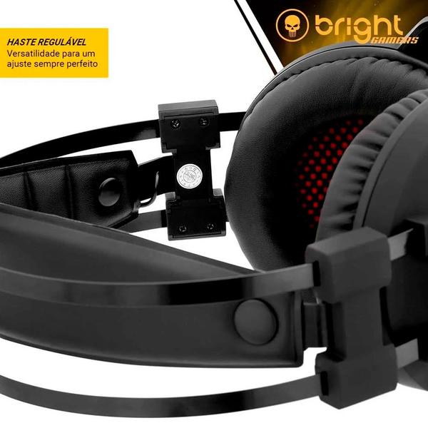 Imagem de Headset Gamer com Led Bright 7.1 Surround 591