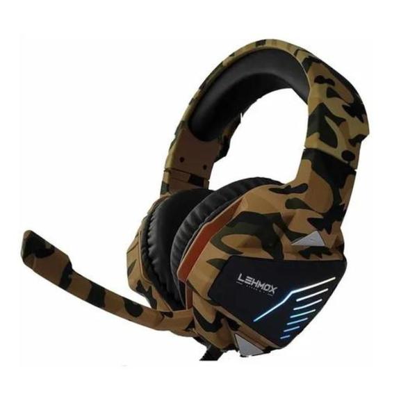 Imagem de Headset Gamer com LED RGB Para PC e Video Game Fone USB P2 Hyper GT