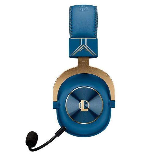 Imagem de Headset Gamer Com Microfone Logitech G PRO X Edicao League Of Legends Azul