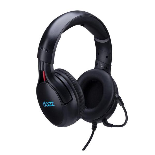 Imagem de Headset Gamer Dazz HR 7343, Surround 7.1, Drivers 40mm, USB, Preto - 62000109