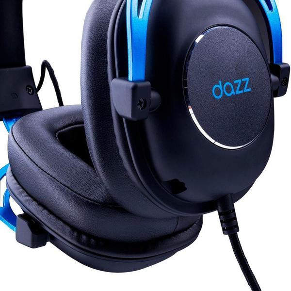 Imagem de Headset Gamer Dazz Ultralight, Surround 7.1, USB, PC/PS4, Drivers 50MM, Azul - 62000069