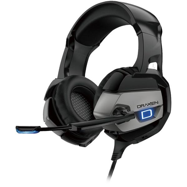 Imagem de Headset Gamer DN103 Preto e Prata Draxen