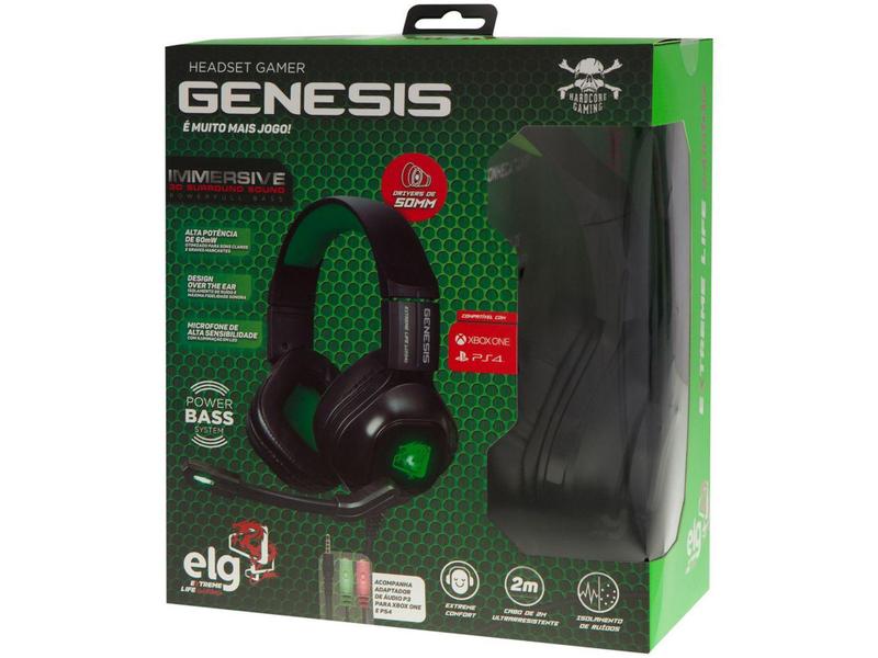 Imagem de Headset Gamer ELG Gamer - Genesis