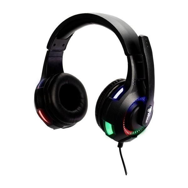 Imagem de Headset Gamer Evolut EG307 Rival, LED, Drivers 40mm, USB, P3, Preto - EG-307