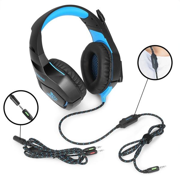 Imagem de Headset Gamer Fone Profissional P2 Computador Onikuma K1