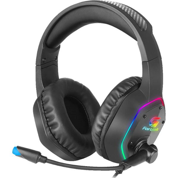 Imagem de Headset Gamer Fortrek Blackfire RGB Drive 50mm P2+USB Preto - 70554