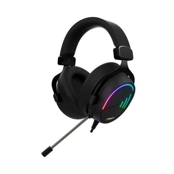 Imagem de Headset Gamer Gamdias Hebe M2 RGB USB Surround Virtual 7.1 Vibração 53mm - Preto