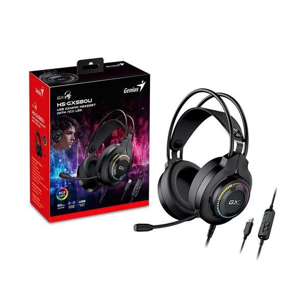 Imagem de Headset Gamer Genius Hs-gx580u Preto