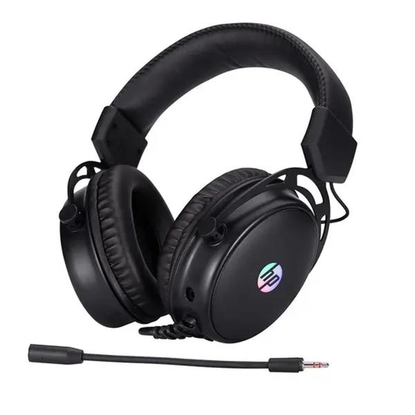 Imagem de Headset Gamer HP DHE-8005U, LED RGB, 7.1, Drivers 40mm, USB, Preto - 9NG18AA