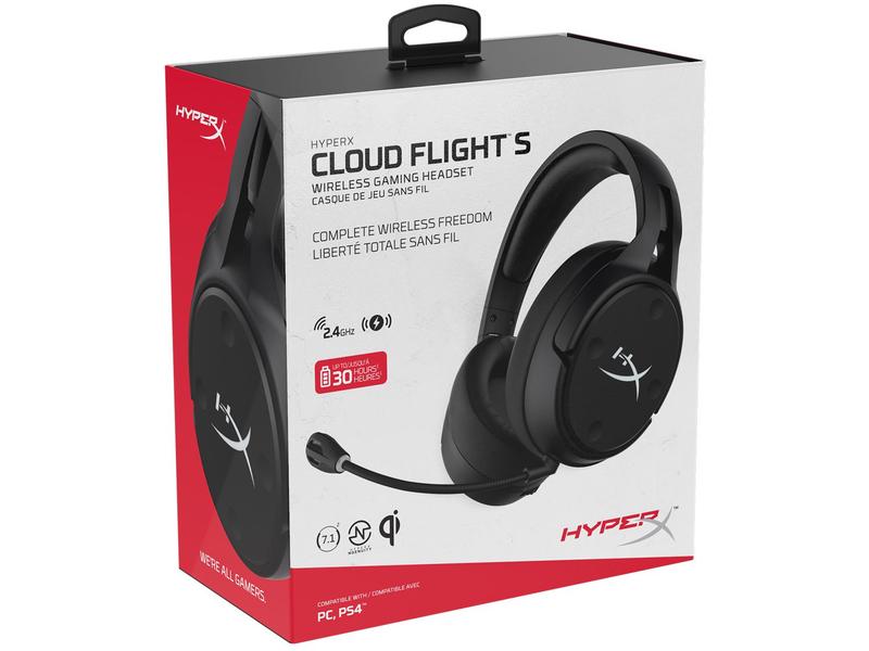 Headset Gamer HyperX Cloud Flight S PC Xbox One Headset Gamer Magazine Jovemnerd