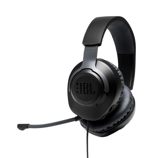 Imagem de Headset Gamer JBL Quantum 100, Driver 40mm, preto - Compatível com todas as plataformas